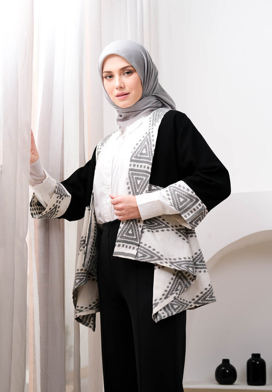 Miray White Tenun Outer