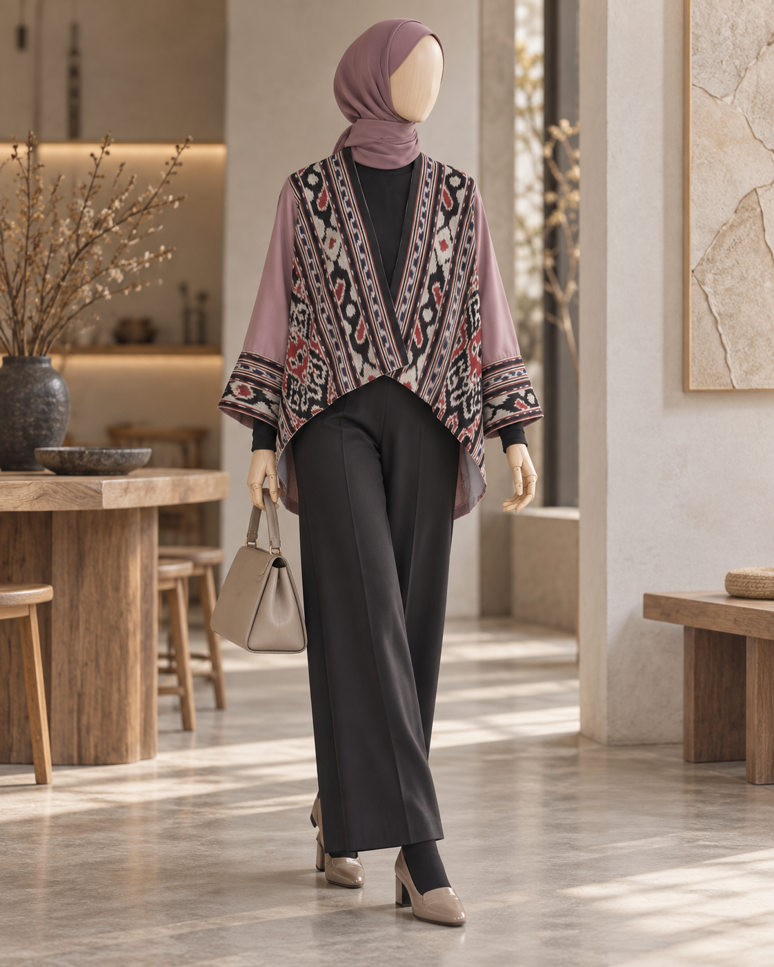 Verona Lilac Tenun Outer